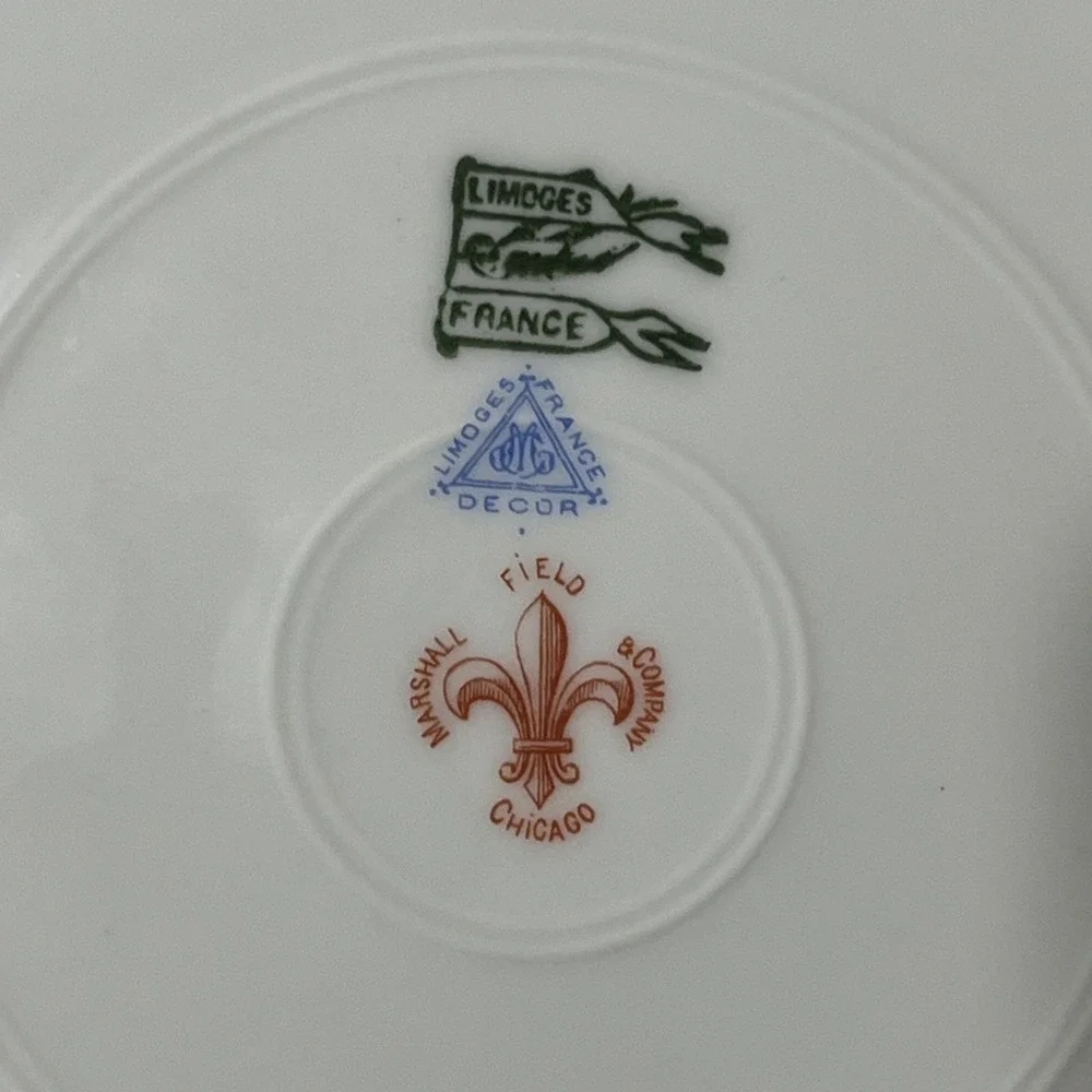 Limoges Marshall Field set marshall